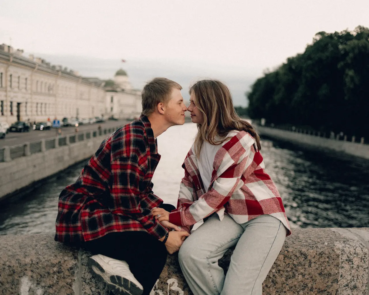 Егор и Виолетта — фото 1, love story фотосессия в Санкт-Петербурге