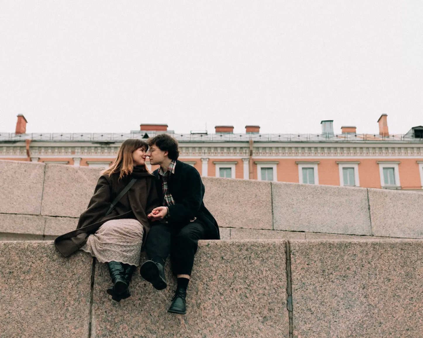 Ася и Даня — фото 10, love story фотосессия в Санкт-Петербурге