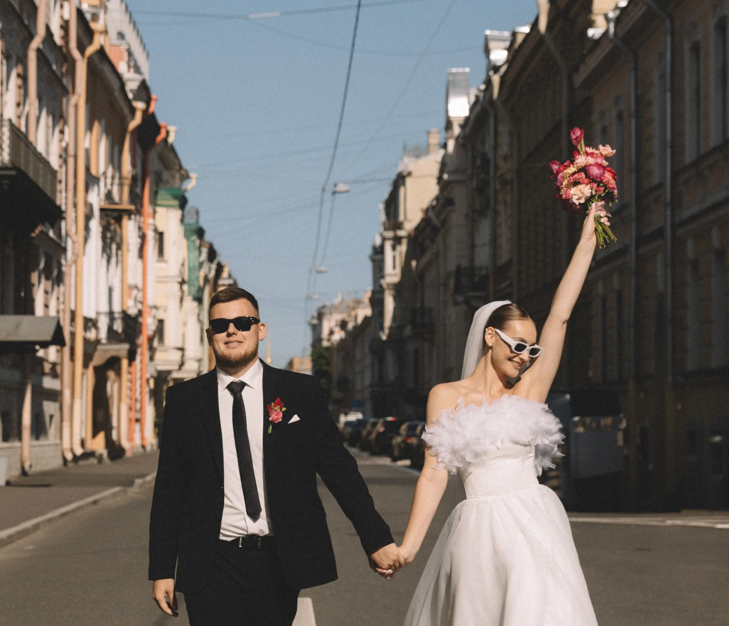 Александр и Екатерина — фото 10, свадебная фотосессия в Санкт-Петербурге