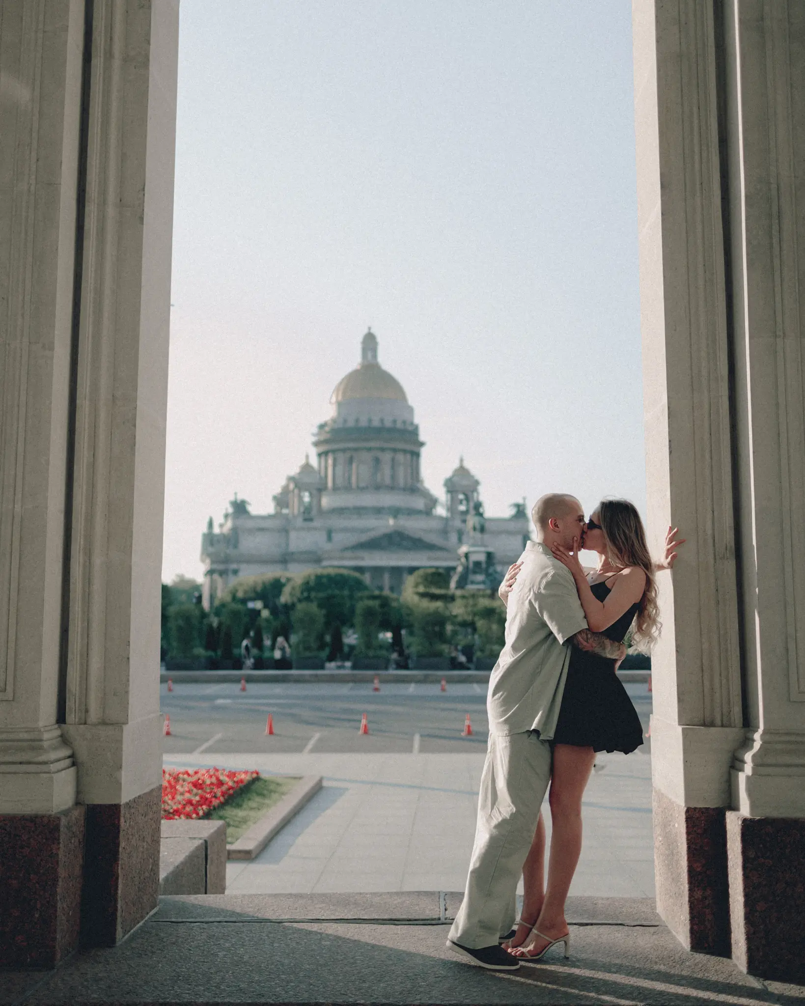 Александр и Анастасия — фото 14, love story фотосессия в Санкт-Петербурге