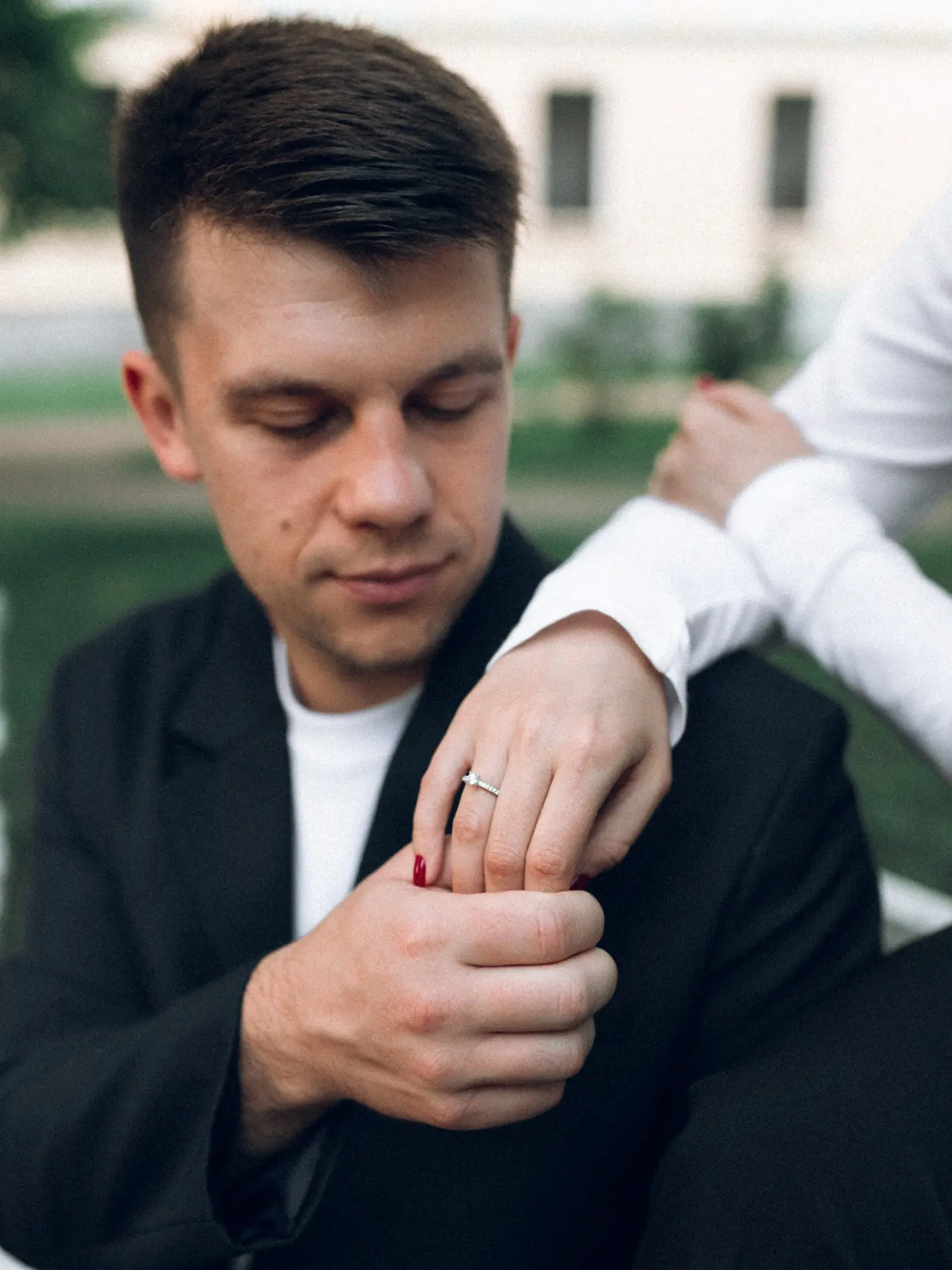 Ангелина и Денис — фото 16, love story фотосессия в Санкт-Петербурге