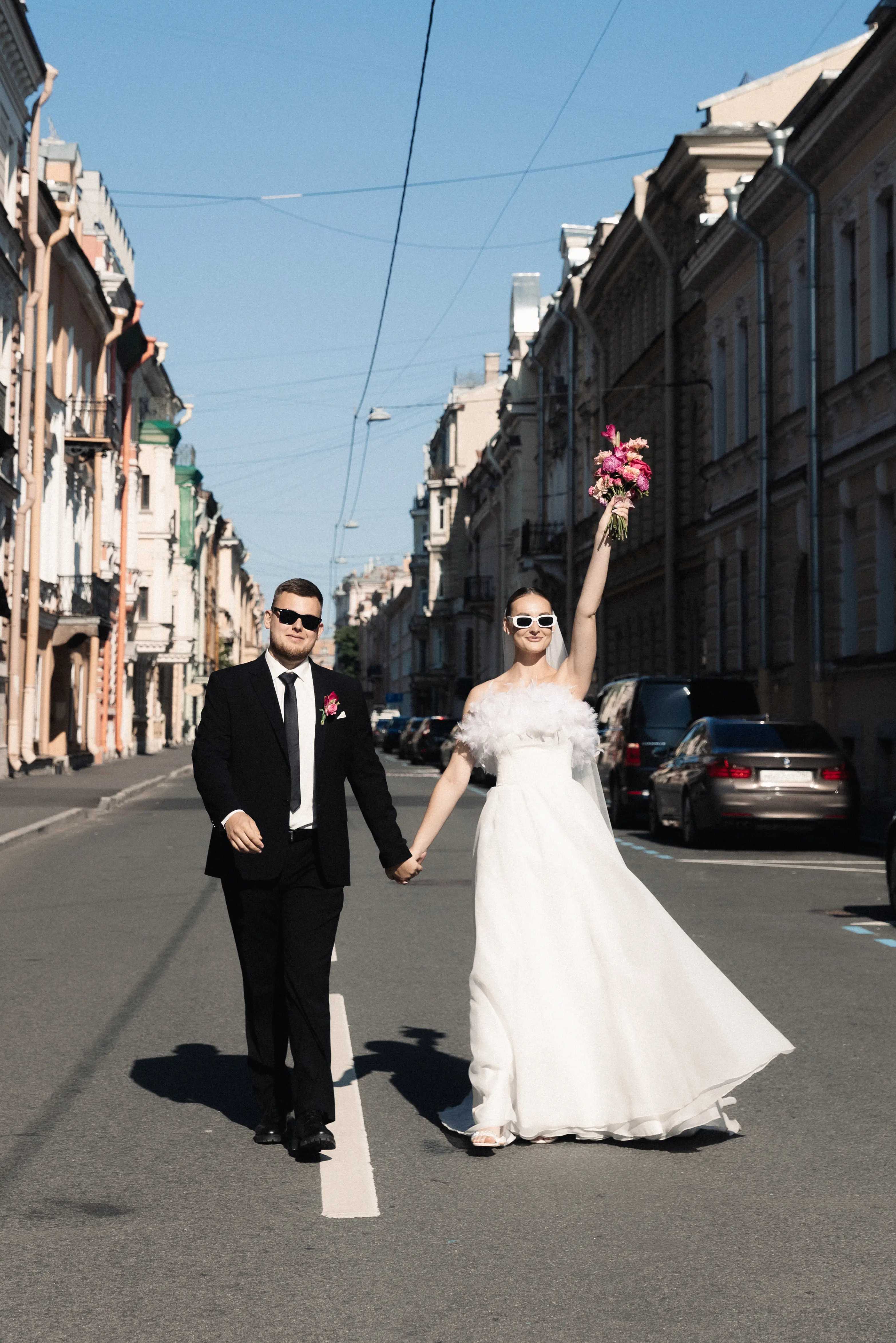 Александр и Екатерина — фото 18, свадебная фотосессия в Санкт-Петербурге