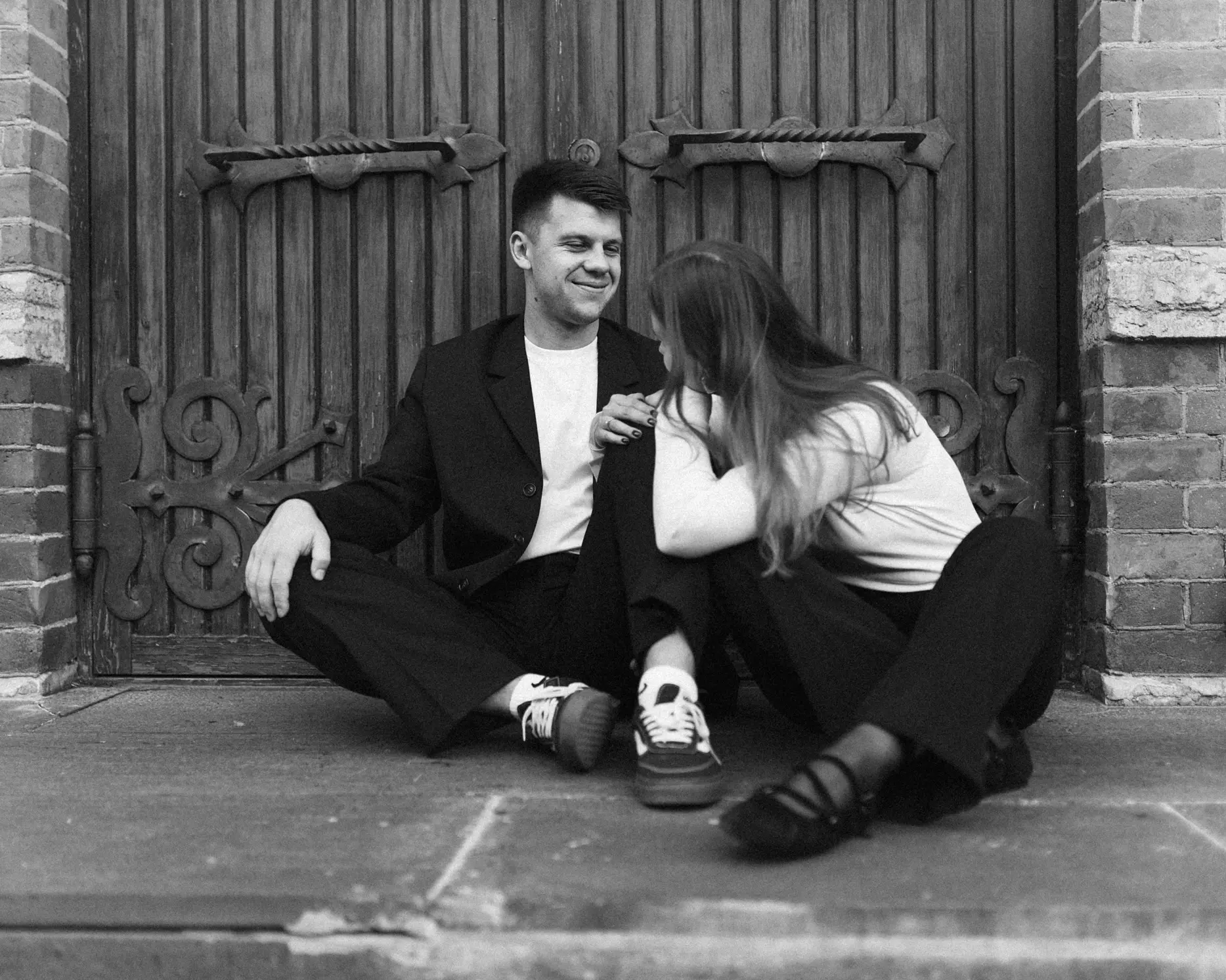 Ангелина и Денис — фото 23, love story фотосессия в Санкт-Петербурге