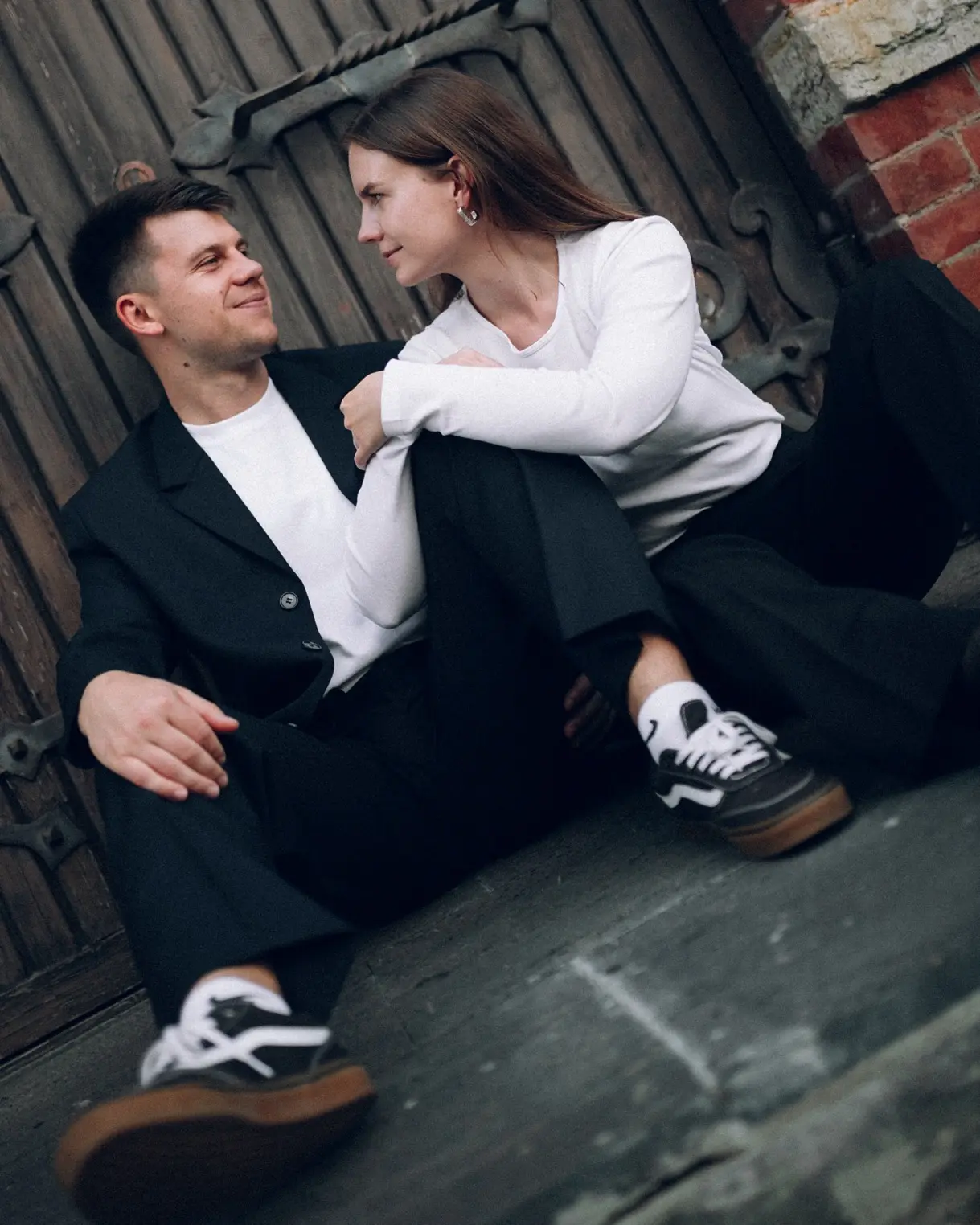 Ангелина и Денис — фото 24, love story фотосессия в Санкт-Петербурге