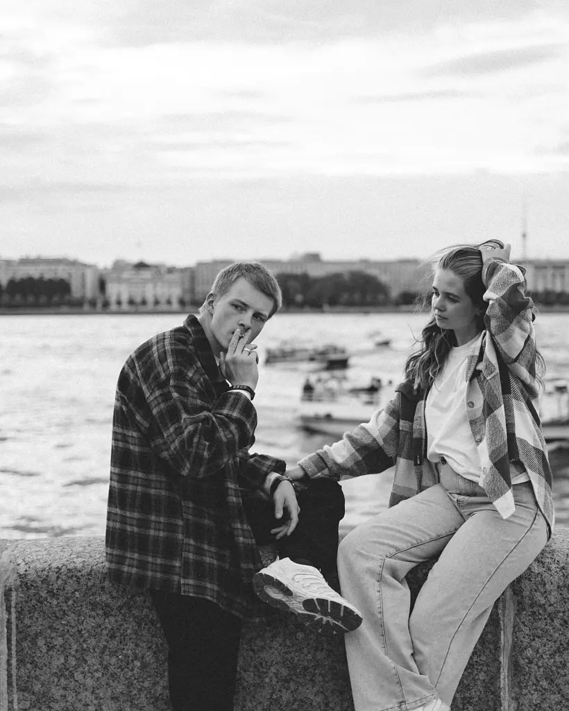 Егор и Виолетта — фото 6, love story фотосессия в Санкт-Петербурге