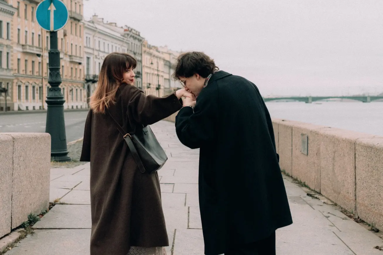 Ася и Даня — фото 7, love story фотосессия в Санкт-Петербурге